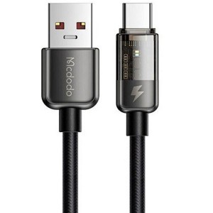 کابل هوشمند سوپر فست شارژ یو اس بی به تایپ سی 100 وات 1.2 متری مک دودو Macdodo CA-315 USB to Type-C Cable