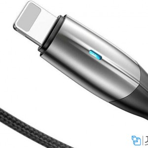 کابل شارژ سریع و انتقال داده لایتنینگ بیسوس Baseus Horizontal Lightning Data Cable 2m