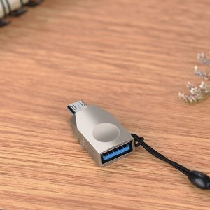 مبدل میکرو یو اس بی به یو اس بی هوکو Hoco UA10 Micro USB to USB Converter