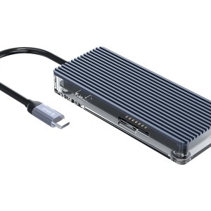 هاب تایپ سی اوریکو Orico WB-7P Type-C 7-in-1 Transparent Hub