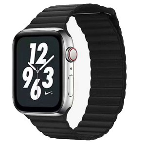 بند اپل واچ 42/44 میلی‌متری سری 1/2/3/4/5 کوتتسی Cottetci W7 leather back loop band WH5206-BK