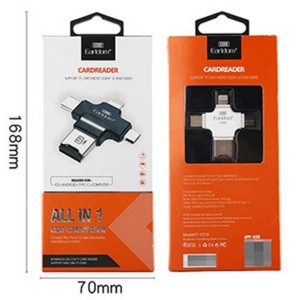 کارت خوان چهار سر ارلدام Earldom ET-OT20 All-in-One Card Reader