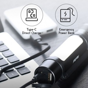 چراغ قوه و پاوربانک 6 کاره شیائومی Xiaomi NE20030 NexTool Outdoor 6 in 1 Thunder Flashlight