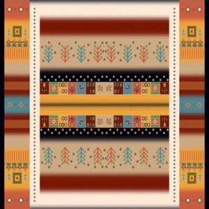 فرش ماشینی 700 شانه درجه 1 طرح گبه ماندگار ابعاد متنوع زمینه مشکی چند رنگ کد 105 | گبه کیفیت ضد حساسیتی. فرش قسطی