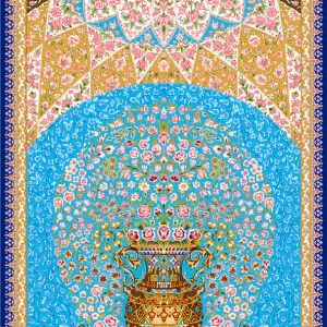 قالیچه و فرشینه مدرن برند رویان کد 102ABRHSHAM سایت خرید برو