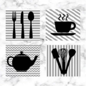 فرشینه و قالیچه آشپزخانه برند رویان کد D50 سایت خرید برو