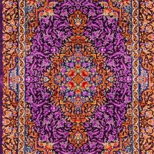 قالیچه و فرشینه سنتی و مدرن هال و پذیرایی برند رویان کدZ32 سایت خرید برو