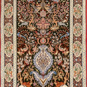 قالیچه و فرشینه سنتی و مدرن هال و پذیرایی برند رویان کدZ99 سایت خرید برو
