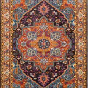 قالیچه و فرشینه سنتی و مدرن هال و پذیرایی برند رویان کدZ243 سایت خرید برو