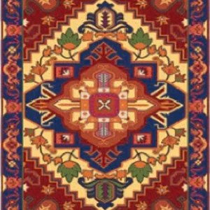 قالیچه و فرشینه سنتی و مدرن هال و پذیرایی برند رویان کدZ251 سایت خرید برو