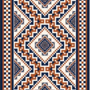 قالیچه و فرشینه سنتی و مدرن هال و پذیرایی برند رویان کدZ451 سایت خرید برو