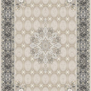 قالیچه و فرشینه سنتی و مدرن هال و پذیرایی برند رویان کد D135 سایت خرید برو