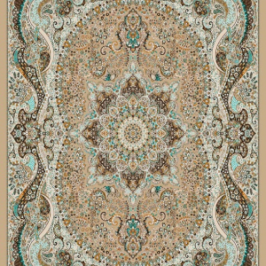 قالیچه و فرشینه سنتی و مدرن هال و پذیرایی برند رویان کد D181 سایت خرید برو