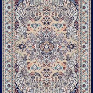 قالیچه و فرشینه سنتی و مدرن هال و پذیرایی برند رویان کد D185 سایت خرید برو