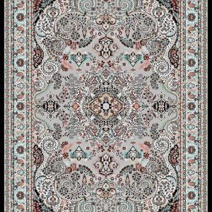 قالیچه و فرشینه سنتی و مدرن هال و پذیرایی برند رویان کد D186 سایت خرید برو