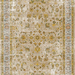 قالیچه و فرشینه سنتی و مدرن هال و پذیرایی برند رویان کد D187 سایت خرید برو