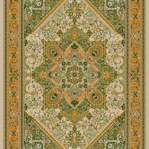 قالیچه و فرشینه سنتی و مدرن هال و پذیرایی برند رویان کد D197 سایت خرید برو