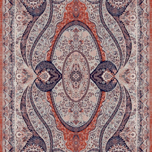 قالیچه و فرشینه سنتی و مدرن هال و پذیرایی برند رویان کد D213 سایت خرید برو