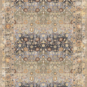 قالیچه و فرشینه سنتی و مدرن هال و پذیرایی برند رویان کد D235 سایت خرید برو