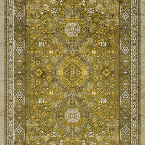 قالیچه و فرشینه سنتی و مدرن هال و پذیرایی برند رویان کد D241 سایت خرید برو