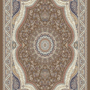 قالیچه و فرشینه سنتی و مدرن هال و پذیرایی برند رویان کد D243 سایت خرید برو