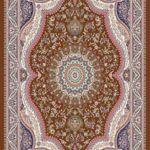 قالیچه و فرشینه سنتی و مدرن هال و پذیرایی برند رویان کد D244 سایت خرید برو