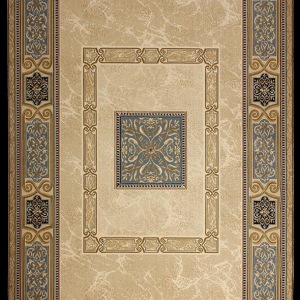 قالیچه و فرشینه سنتی و مدرن هال و پذیرایی برند رویان کد D267 سایت خرید برو