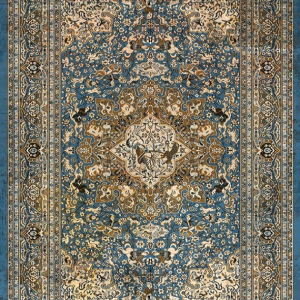 قالیچه و فرشینه سنتی و مدرن هال و پذیرایی برند رویان کد D268 سایت خرید برو