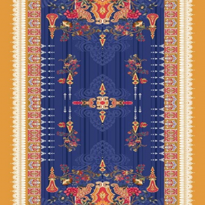 قالیچه و فرشینه سنتی و مدرن هال و پذیرایی برند رویان کد D275 سایت خرید برو