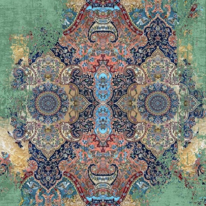 قالیچه و فرشینه سنتی و مدرن هال و پذیرایی برند رویان کد D285 سایت خرید برو