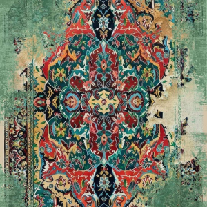 قالیچه و فرشینه سنتی و مدرن هال و پذیرایی برند رویان کد D289 سایت خرید برو