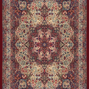 قالیچه و فرشینه سنتی و مدرن هال و پذیرایی برند رویان کد D324 سایت خرید برو