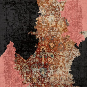 قالیچه و فرشینه سنتی و مدرن هال و پذیرایی برند رویان کد D332 سایت خرید برو