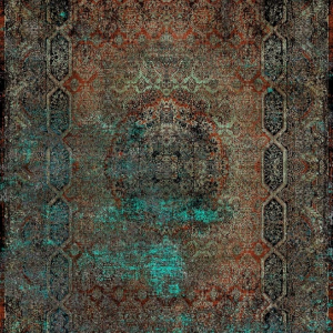 قالیچه و فرشینه سنتی و مدرن هال و پذیرایی برند رویان کد D350 سایت خرید برو