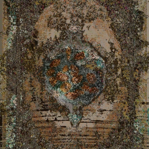 قالیچه و فرشینه سنتی و مدرن هال و پذیرایی برند رویان کد D390 سایت خرید برو