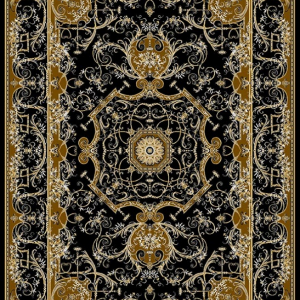 قالیچه و فرشینه سنتی و مدرن هال و پذیرایی برند رویان کد D398 سایت خرید برو