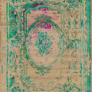 قالیچه و فرشینه سنتی و مدرن هال و پذیرایی برند رویان کد D403 سایت خرید برو