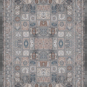 قالیچه و فرشینه سنتی و مدرن هال و پذیرایی برند رویان کد D406 سایت خرید برو