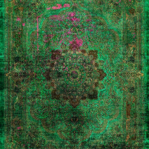 قالیچه و فرشینه سنتی و مدرن هال و پذیرایی برند رویان کد D414 سایت خرید برو