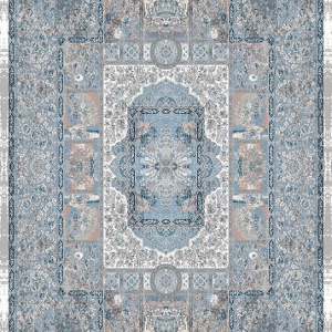 قالیچه و فرشینه سنتی و مدرن هال و پذیرایی برند رویان کد D419 سایت خرید برو