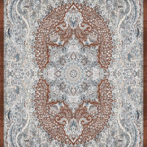 قالیچه و فرشینه سنتی و مدرن هال و پذیرایی برند رویان کد D422 سایت خرید برو