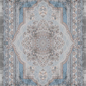 قالیچه و فرشینه سنتی و مدرن هال و پذیرایی برند رویان کد D423 سایت خرید برو