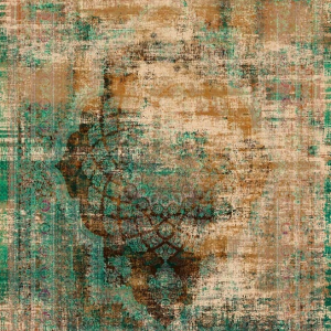 قالیچه و فرشینه سنتی و مدرن هال و پذیرایی برند رویان کد D424 سایت خرید برو