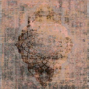 قالیچه و فرشینه سنتی و مدرن هال و پذیرایی برند رویان کد D425 سایت خرید برو