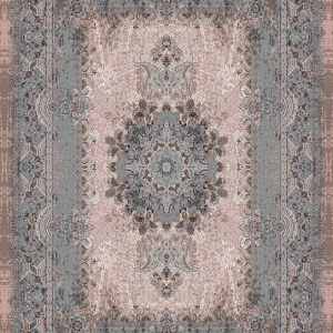 قالیچه و فرشینه سنتی و مدرن هال و پذیرایی برند رویان کد D428 سایت خرید برو