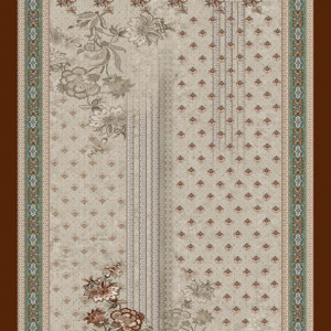 قالیچه و فرشینه سنتی و مدرن هال و پذیرایی برند رویان کد D430 سایت خرید برو