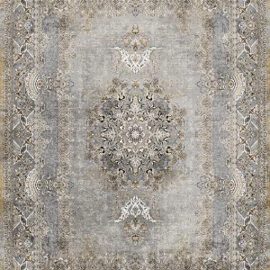 قالیچه و فرشینه مدرن هال و پذیرایی برند رویان کد F1 سایت خرید برو