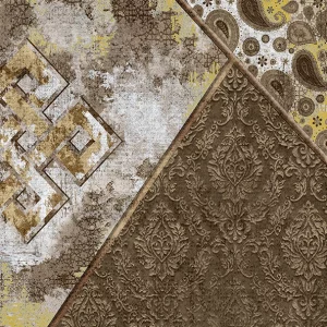 قالیچه و فرشینه مدرن هال و پذیرایی برند رویان کد F128 سایت خرید برو