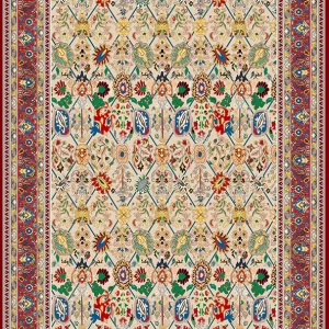 قالیچه و فرشینه مدرن هال و پذیرایی برند رویان کد F182 سایت خرید برو