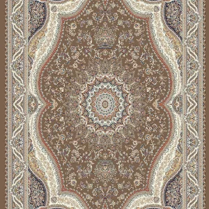 قالیچه و فرشینه مدرن هال و پذیرایی برند رویان کد F222 سایت خرید برو